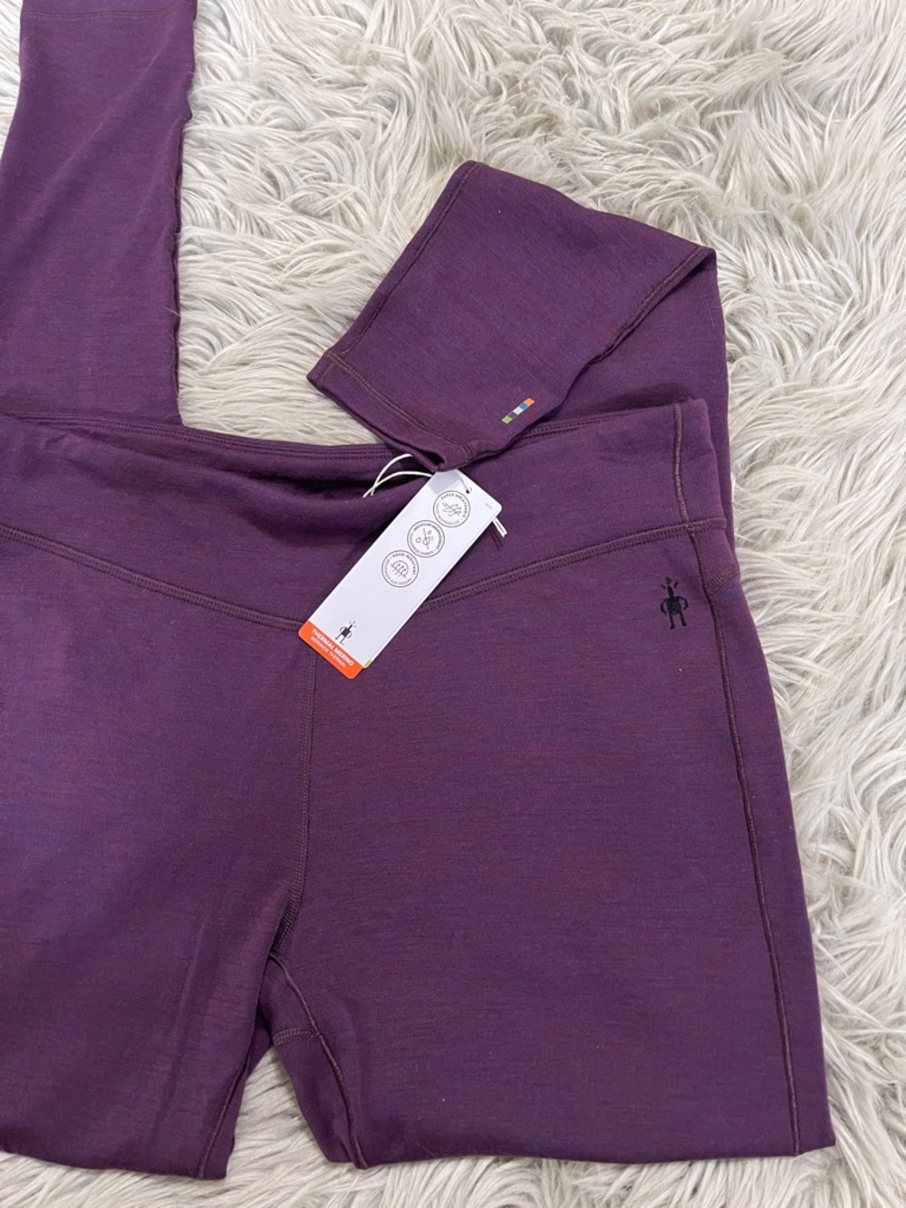 Smartwool purple iris layer bottoms - Picture 4 of 7